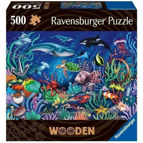 Pusle Ravensburger Colorful Marine World 00017515 500 Tükid, osad