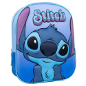 3D skolas soma Stitch Zils 25 x 31 x 10 cm