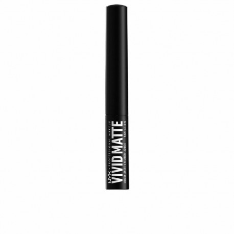Acu Zīmulis NYX Vivid Matte Šķidrumu Melns 2 ml