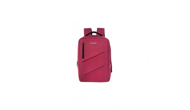 Canyon CNS-BPE5BD1 laptop case 39.6 cm (15.6&quot;) Backpack Red