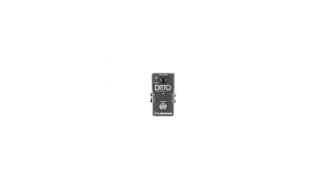 TC Electronic Ditto Stereo Looper Pedal Black