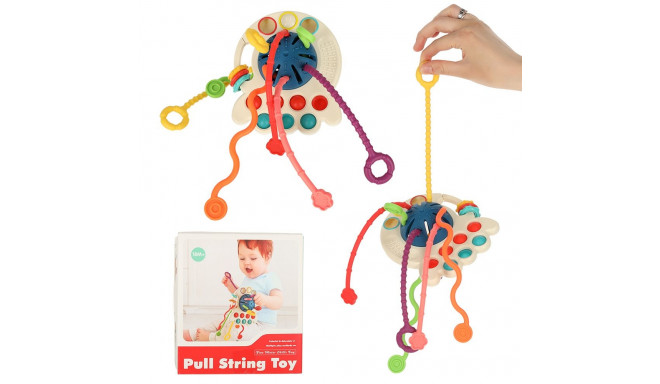 Montessori sensoorne mänguasi teether sinine