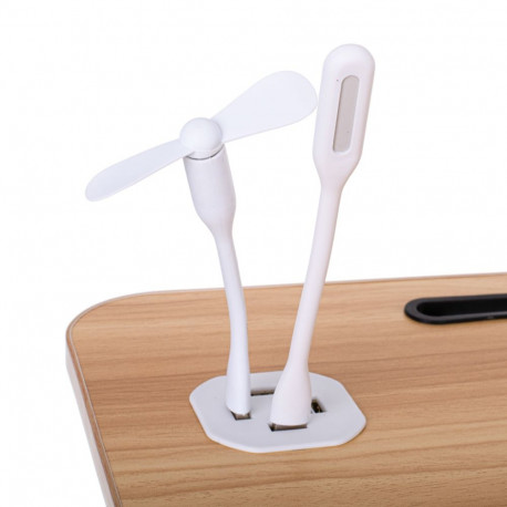 Sülearvuti laud kokkupandav voodi alus USB