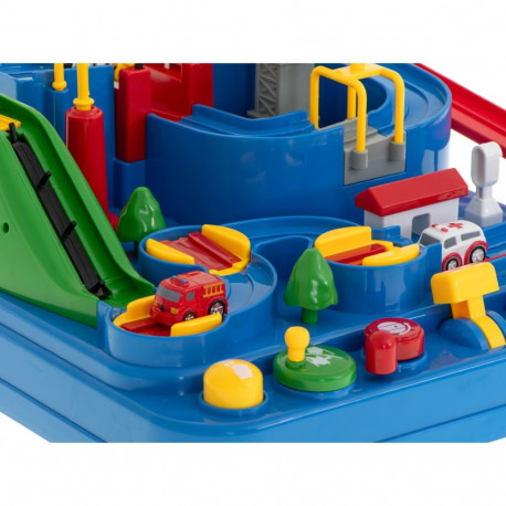 Takistusrada interaktiivne parkla võidusõidu kiirabi politseiauto XL