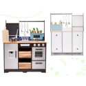 Laste puidust köök MDF koos tarvikutega LOFT XXL 96cm