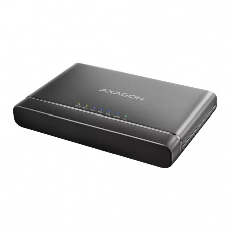 Axagon USB 3.2 Gen 2 adapter for connecting NVMe M.2 SSDs and SATA 2.5''/3.5'' drives with cloning f
