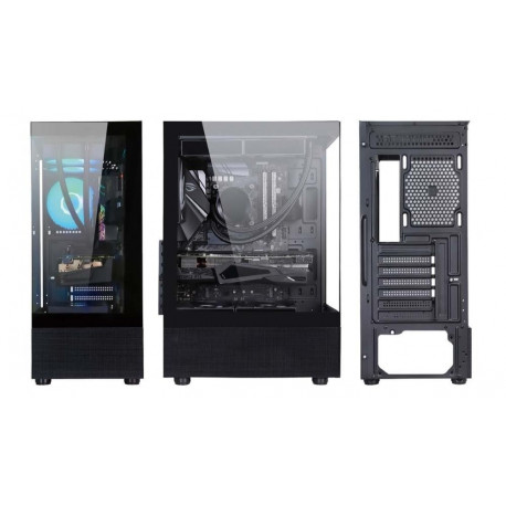 Case|GOLDEN TIGER|Supported motherboard form factors ATX/micro ATX|Black|Midi Tower|Raider DK-6|RAID