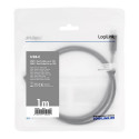 LOGILINK CU0129 LOGILINK - USB-C 3.1 Gen2 connection cable, 1m, black