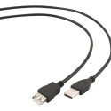 GEMBIRD CCP-USB2-AMAF-6 Gembird USB 2.0 A- A-socket 6ft cable black