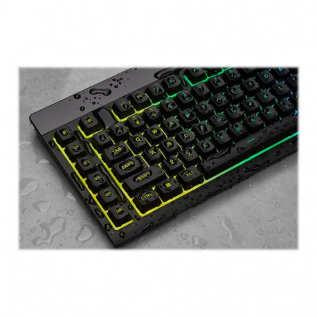 CORSAIR K55 RGB PRO mänguklaviatuur taustavalgustusega tsoonitud RGB LED kummikupliga