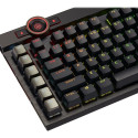 CORSAIR K100 RGB Optical Mechanical Gaming Keyboard Backlit RGB LED CORSAIR OPX RAPIDFIRE Black PBT 