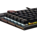 CORSAIR K100 RGB Optical Mechanical Gaming Keyboard Backlit RGB LED CORSAIR OPX RAPIDFIRE Black PBT 