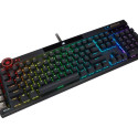 CORSAIR K100 RGB Optical Mechanical Gaming Keyboard Backlit RGB LED CORSAIR OPX RAPIDFIRE Black PBT 