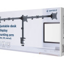 GEMBIRD MA-D3-01 Adjustable desk 3-display mounting arm 17-27inch up to 7 kg