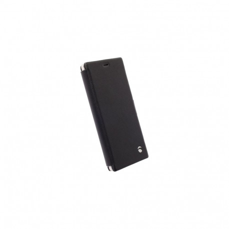 Kaitseümbris kaanega Malmö FlipCase Stand, Huawei P8, must, Krusell