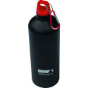 Drinking bottle 1,0, alu, black