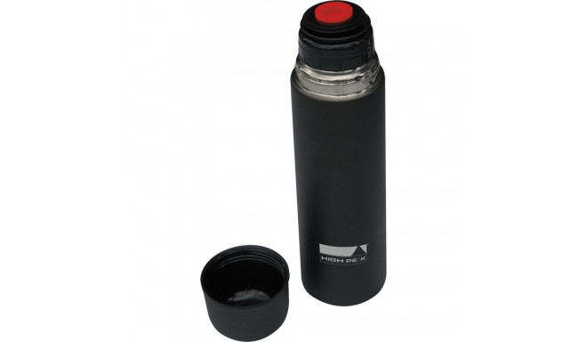 Termo bottle 1,0 l, stainless Steel, black