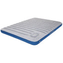 Air bed Cross Beam Double Extra Long, lightgrey/blue, 210 x 140 x 20 cm