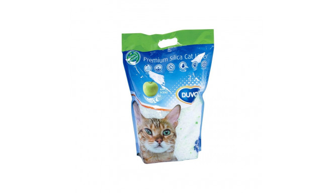 Duvo+ catlitter Premium Silicia Apple 5L