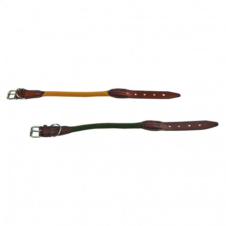 Collar FOREST 70cm x 15 mm, green