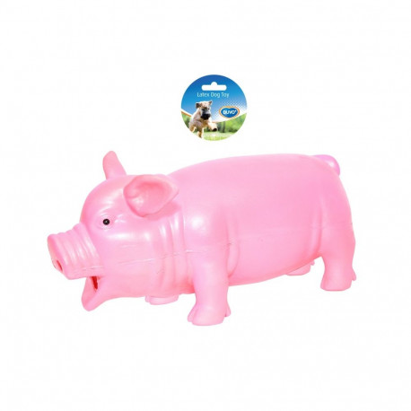 Dogtoy latex pig 15 cm
