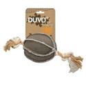 Dogtoy Canvas ball with rope