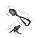 Meteor folding shovel 46 cm 16562 (uniw)