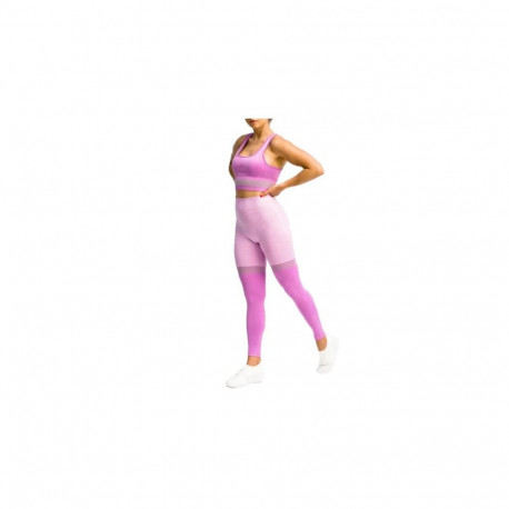 GymHero Leggins Stripes W MAUVE (M)