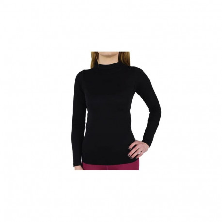 GymHero Longsleeve Seamless T-shirt W 766-BLACK (M)