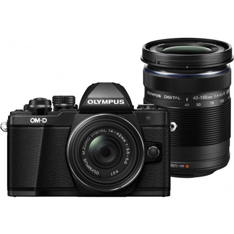 Olympus OM-D E-M10 Mark II + 14-42mm R + 40-150mm Kit, must