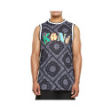 Karl Kani Woven Signature Paisley Basketball Tank M 6031440 (S)