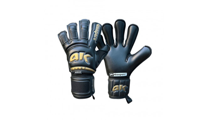 4keepers Champ Gold Black VI RF2 M S906441 goalkeeper gloves (8,5)