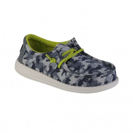 Hey Dude Wally Youth Camodino Jr 40043-425 shoes (34)