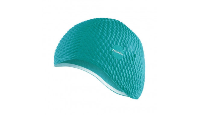 Crowell Java blue bubble swimming cap, col.8