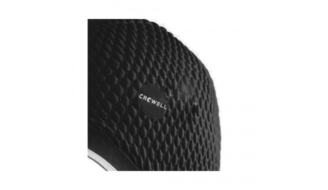 Crowell Java bubble swimming cap, black, col.1