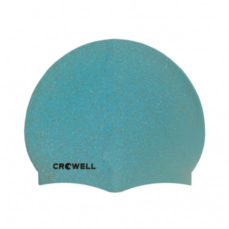 Crowell Recycling Pearl Silicone Swim Cap Light Blue Color 6