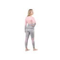 Spokey naiste termopesu komplekt Flora Set Lady Termo ML VT W 6114300000, roosa/hall (M/L)