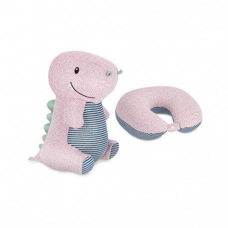 Spokey CUDDLY 941256 2-in-1 travel headrest with a pillow and plush toy