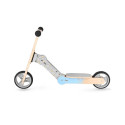 Balance bike and children&#39;s scooter 2in1 Spokey WOO-RIDE MULTI 940906 blue