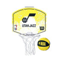 Basketball backboard Wilson NBA Team Utah Jazz Mini Hoop WZ6010102 (One size)
