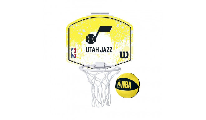 Basketball backboard Wilson NBA Team Utah Jazz Mini Hoop WZ6010102 (One size)