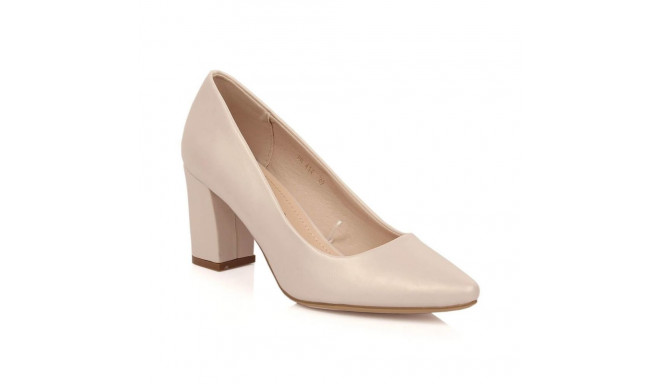 Sergio Leone W SK403C Beige Pearl Pumps (36)