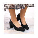 Suede high heel pumps Sergio Leone W SK314D black (37) Suede high heel pumps Sergio Leone W SK314D black (37)