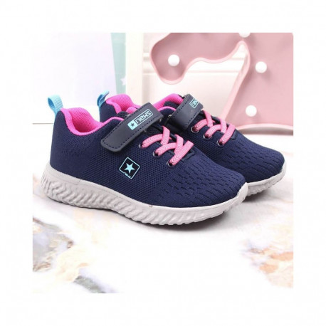 NEWS Jr EVE396A navy blue sports shoes (28)