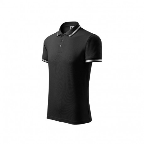 Adler Urban M MLI-21901 black polo shirt (S)