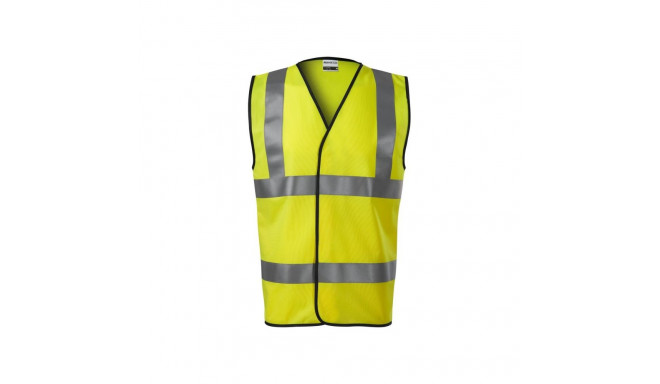 HV Bright Rimec MLI-9V397 fluorescent yellow reflective vest (M)
