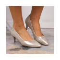 Sergio Leone W SK378E gold shiny high heels (36)