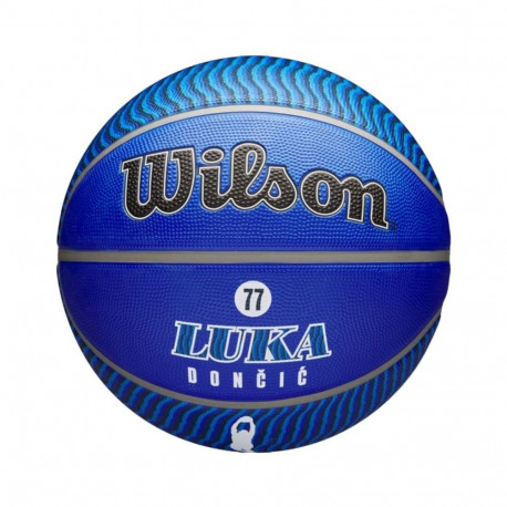 Wilson NBA Player Icon Luka Doncic Outdoor Ball WZ4006401XB (7)