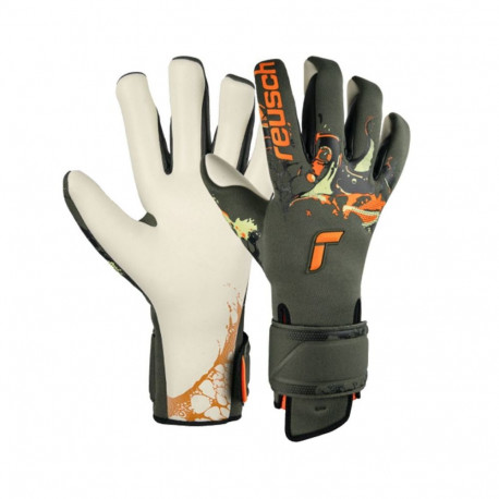 Reusch Pure Contact Gold X Adaptive Flex 53 70 015 5556 Goalkeeper Gloves (8,5)