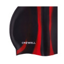 Crowell Multi-Flame-01 silicone swimming cap